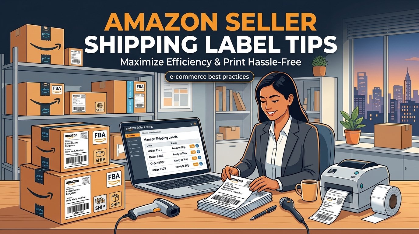 Amazon Seller Shipping Labels: How to Print, Sort & Manage Like a Pro