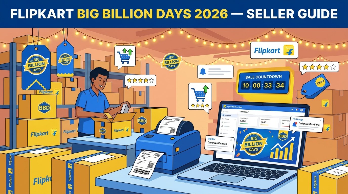 How to Participate in Flipkart Big Billion Days (BBD) 2026 as a Seller — Complete Step-by-Step Guide