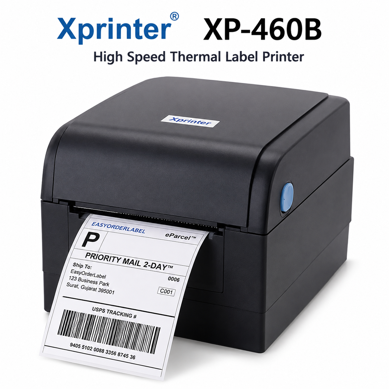 Xprinter XP-460B thermal printer for e-commerce